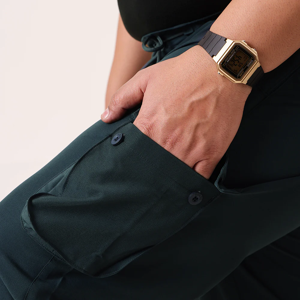 6 Pocket Relax Fit Cargo Plus Size - Image 13