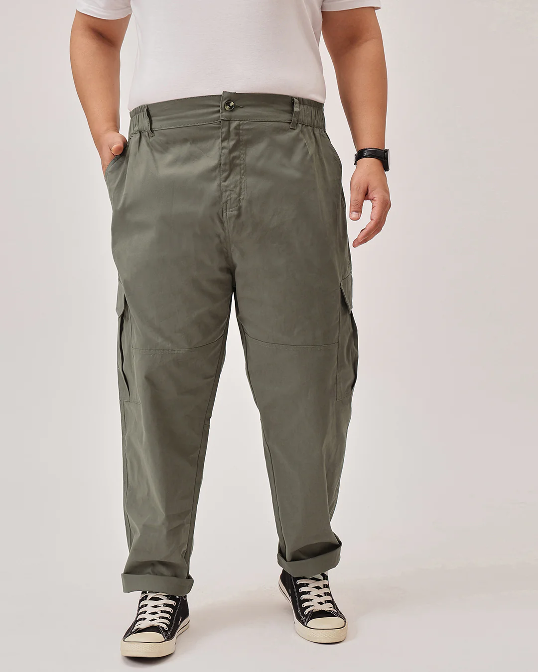 Airmax Cotton Plus Size Cargos - Image 18