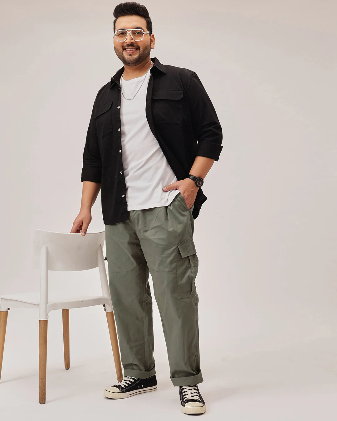 Airmax Cotton Plus Size Cargos - Image 19