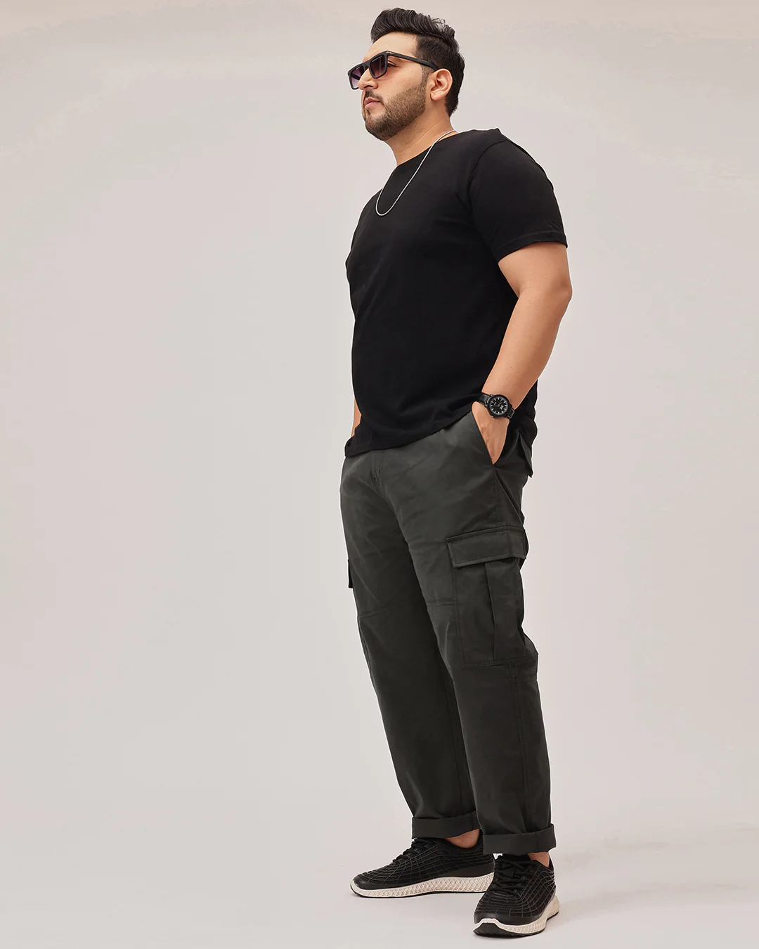 Airmax Cotton Plus Size Cargos - Image 13