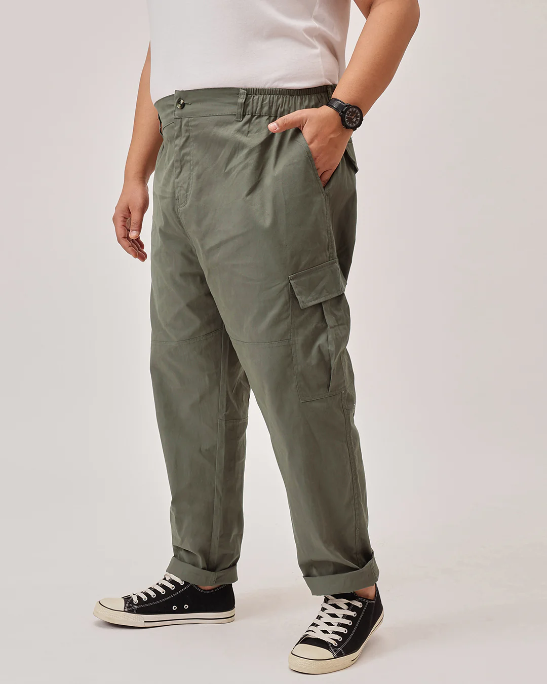 Airmax Cotton Plus Size Cargos - Image 20