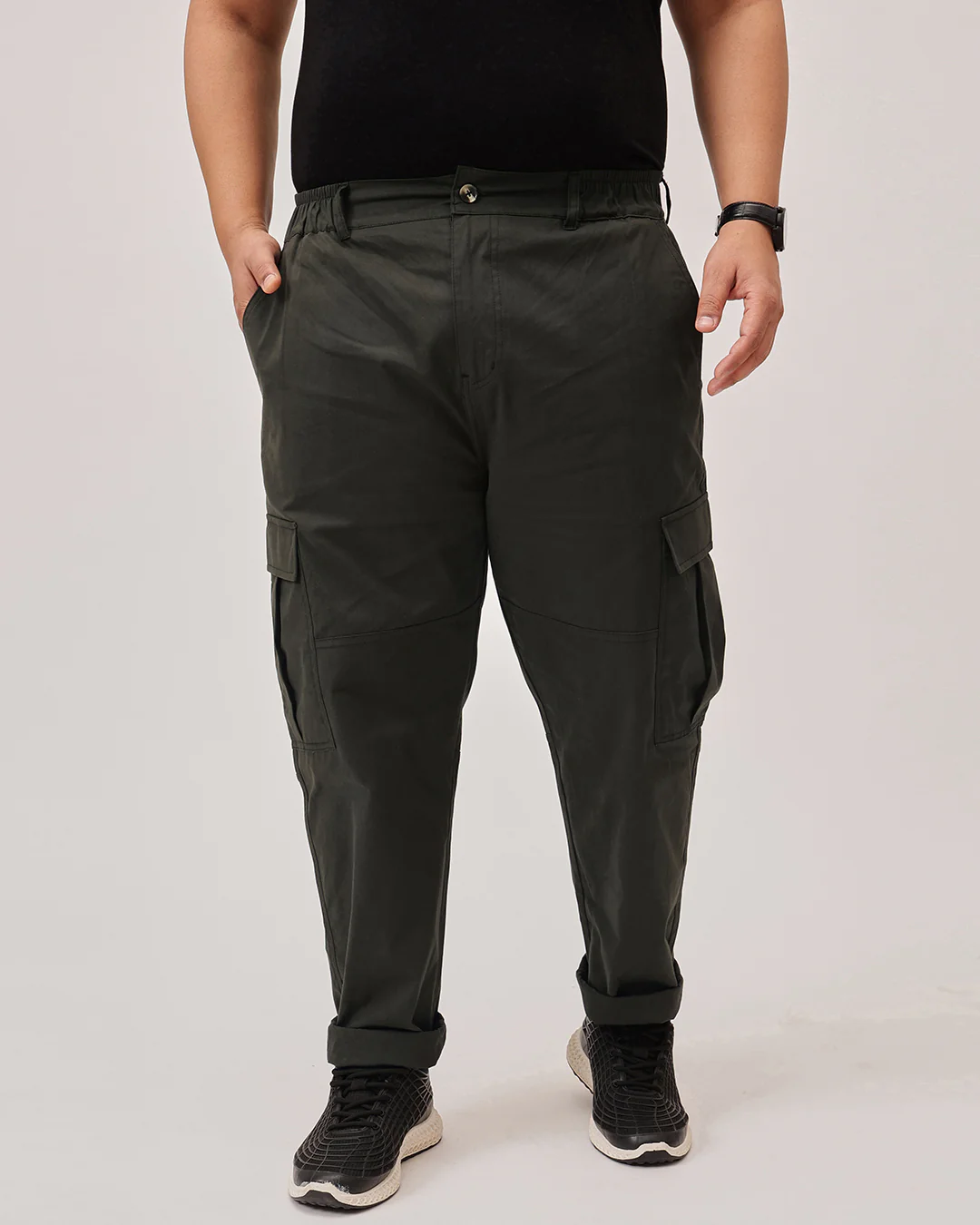 Airmax Cotton Plus Size Cargos - Image 11
