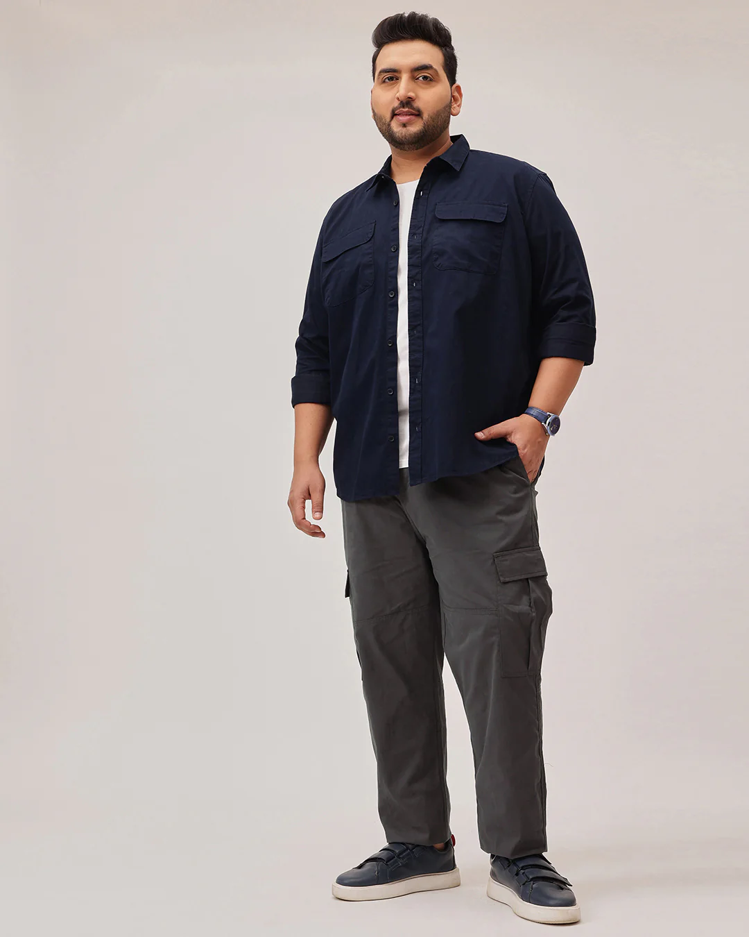 Airmax Cotton Plus Size Cargos - Image 2