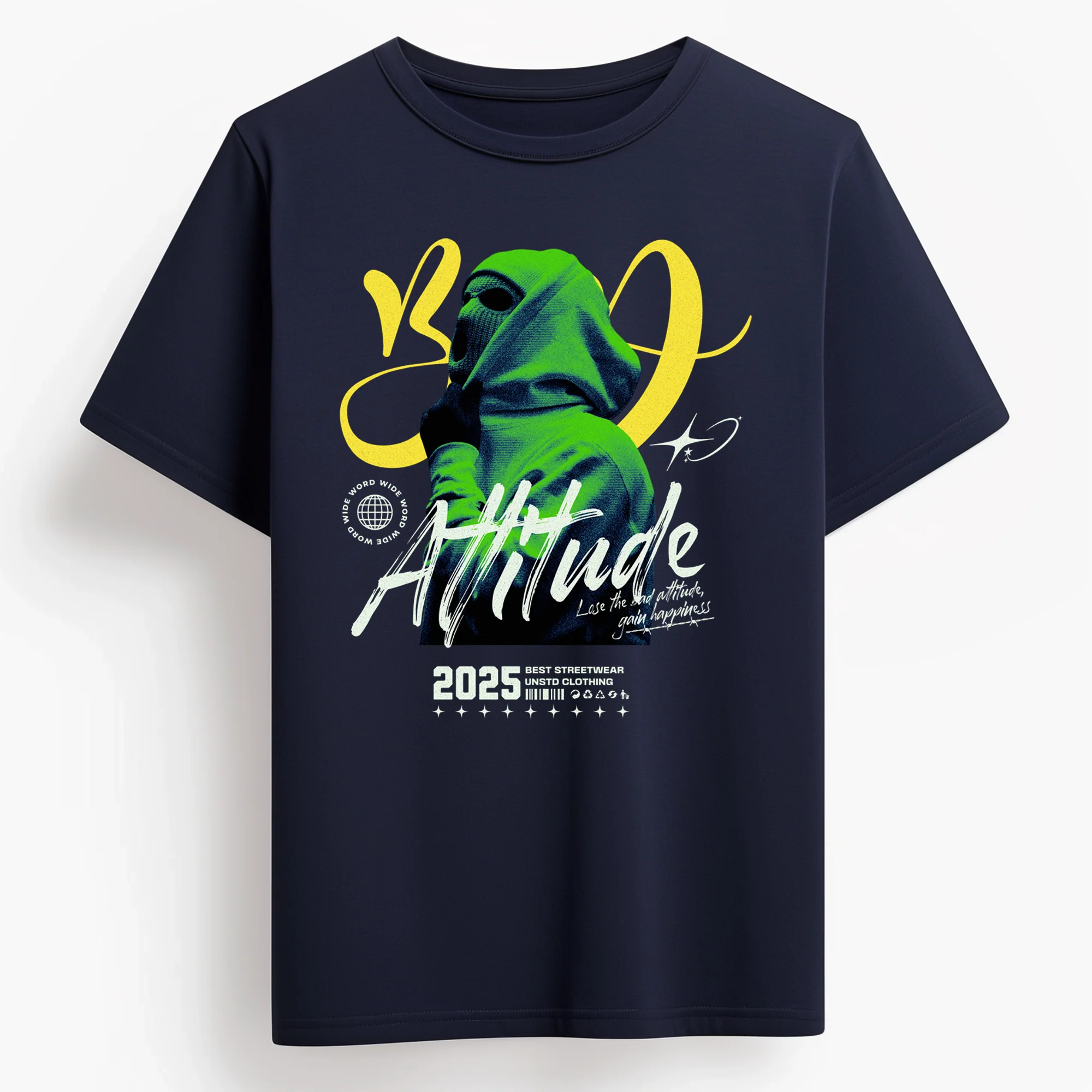 Bad Attitude Streetwear Plus Size T-Shirt