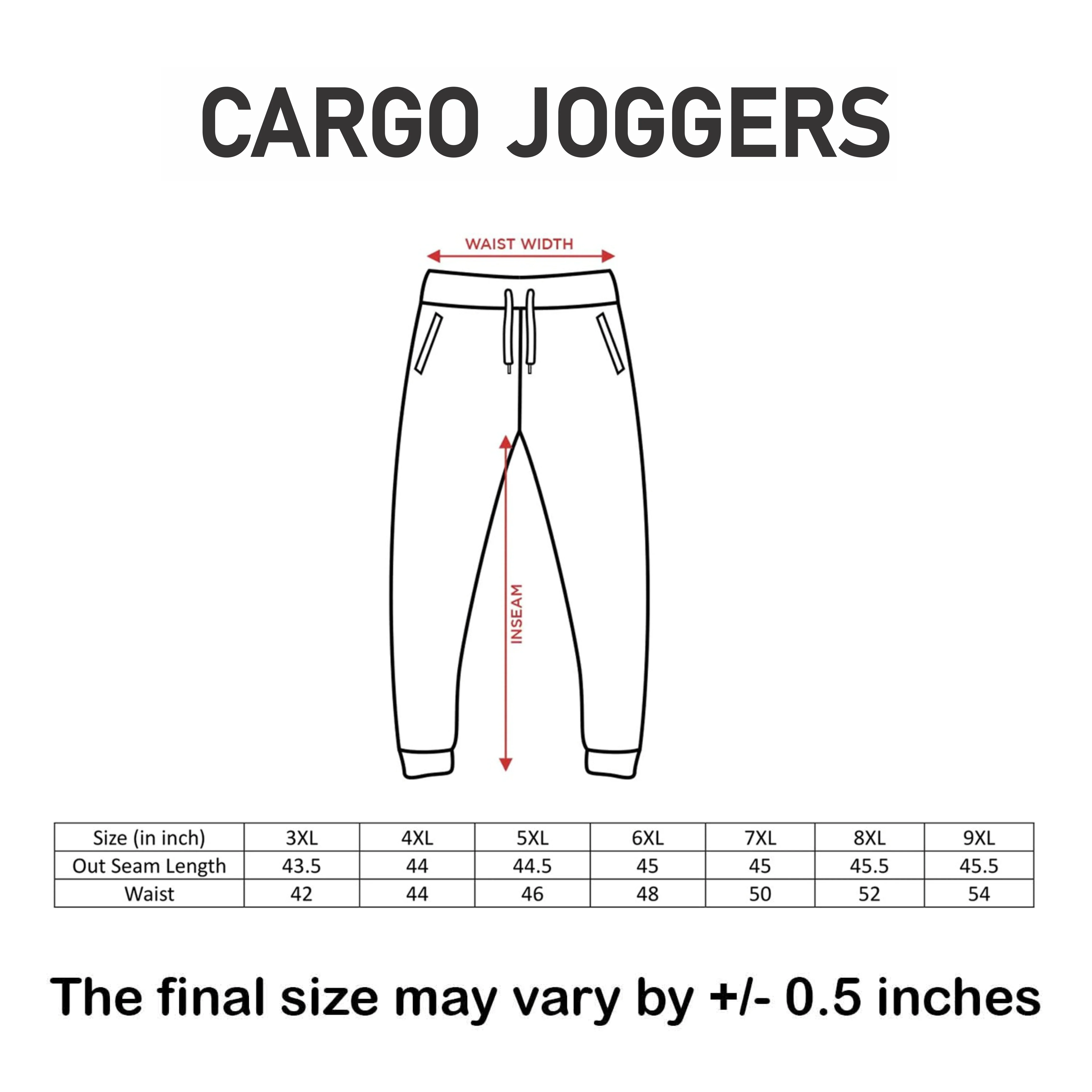 Cargo Joggers Plus Size - Image 22