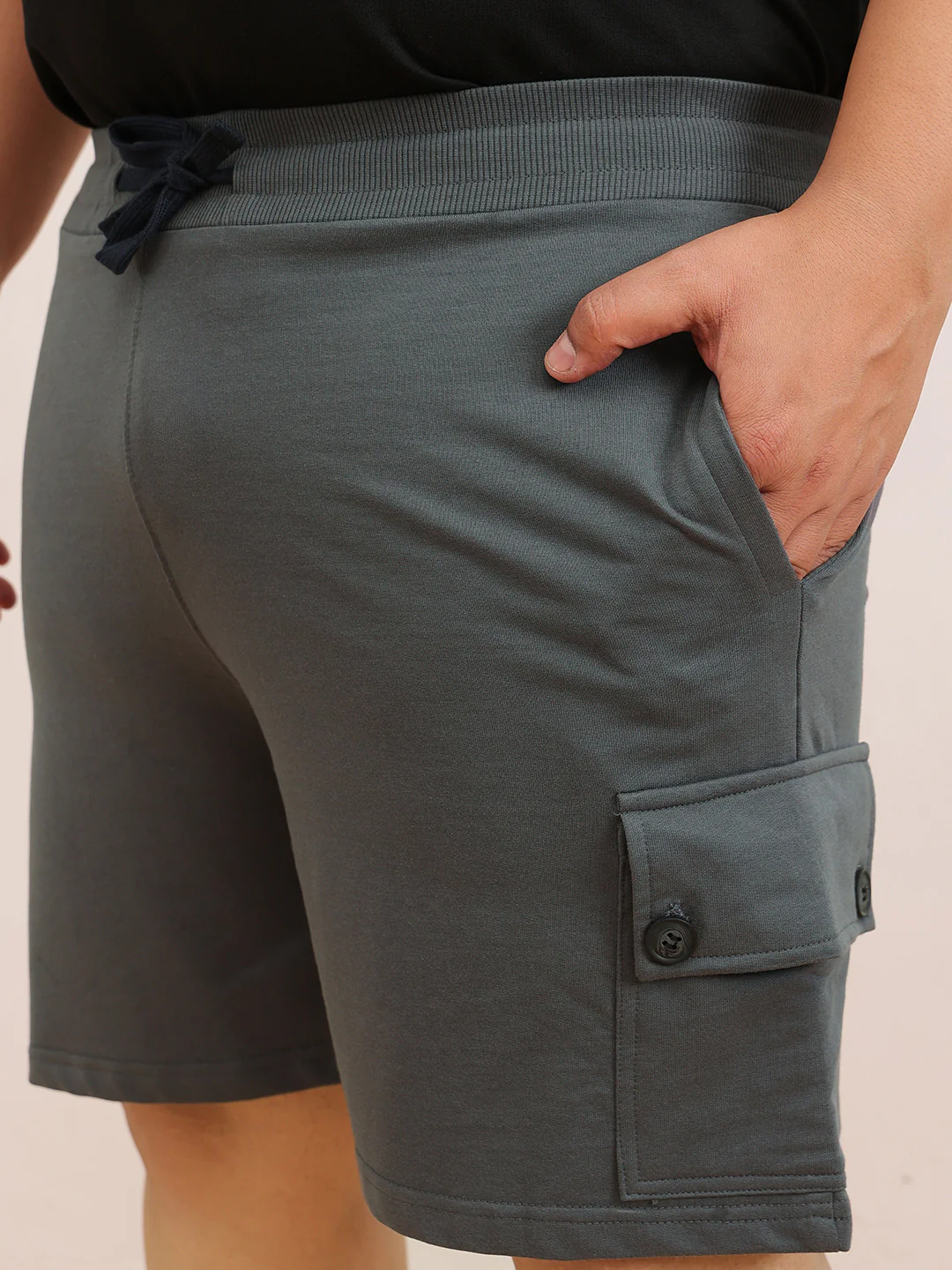 Cargo Shorts Cotton Plus Size - Image 6