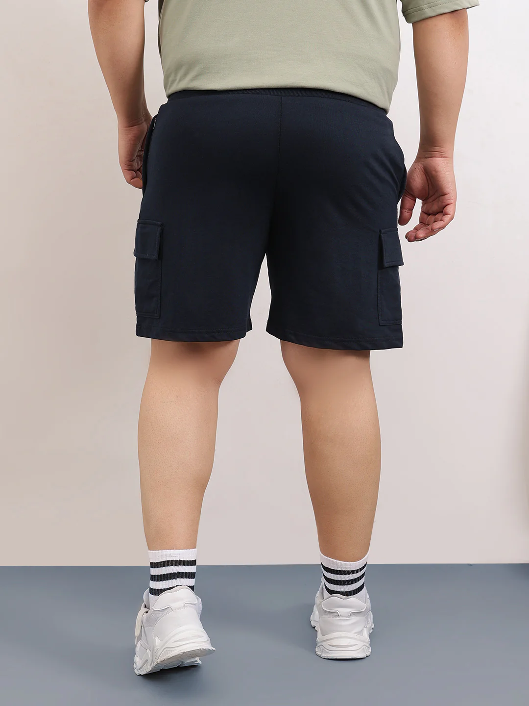 Cargo Shorts Cotton Plus Size - Image 15