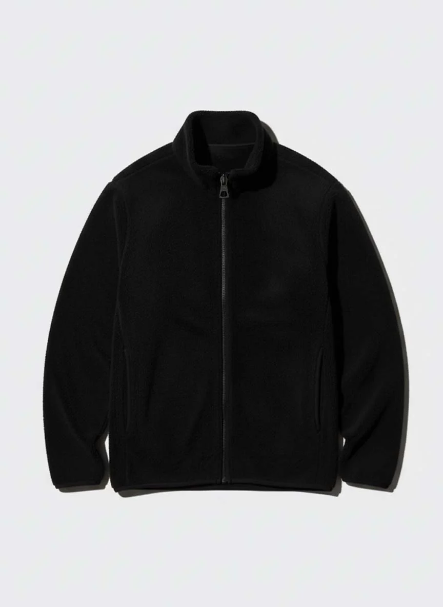 Fleece Heavy Weight Plus size Zipper Jacket - Image 10