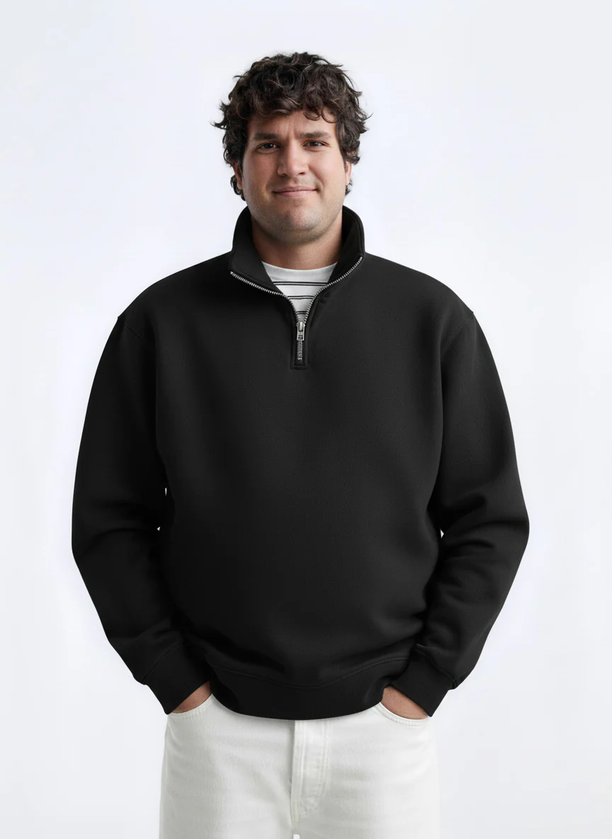 Premium Quarter-Zip Sweatshirt - Image 7