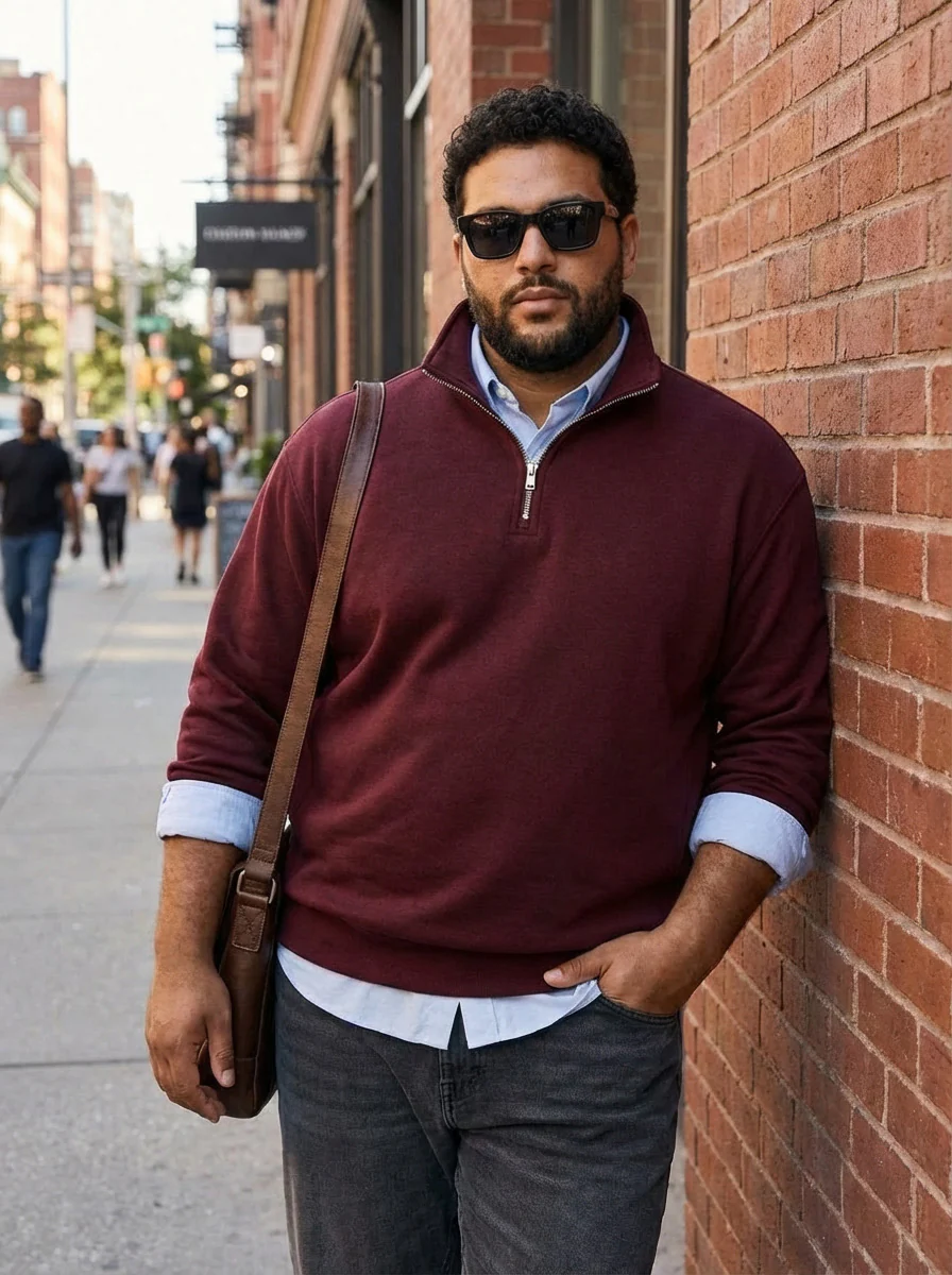 Premium Quarter-Zip Sweatshirt - Image 23