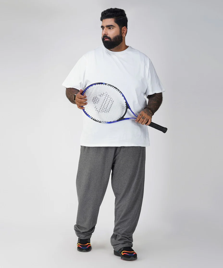 Pure Cotton Comfort Plus Size Pyjamas Grey - Image 6