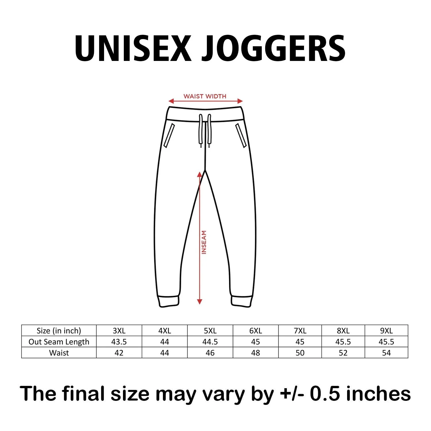Solid Plus Size Jogger - Image 20