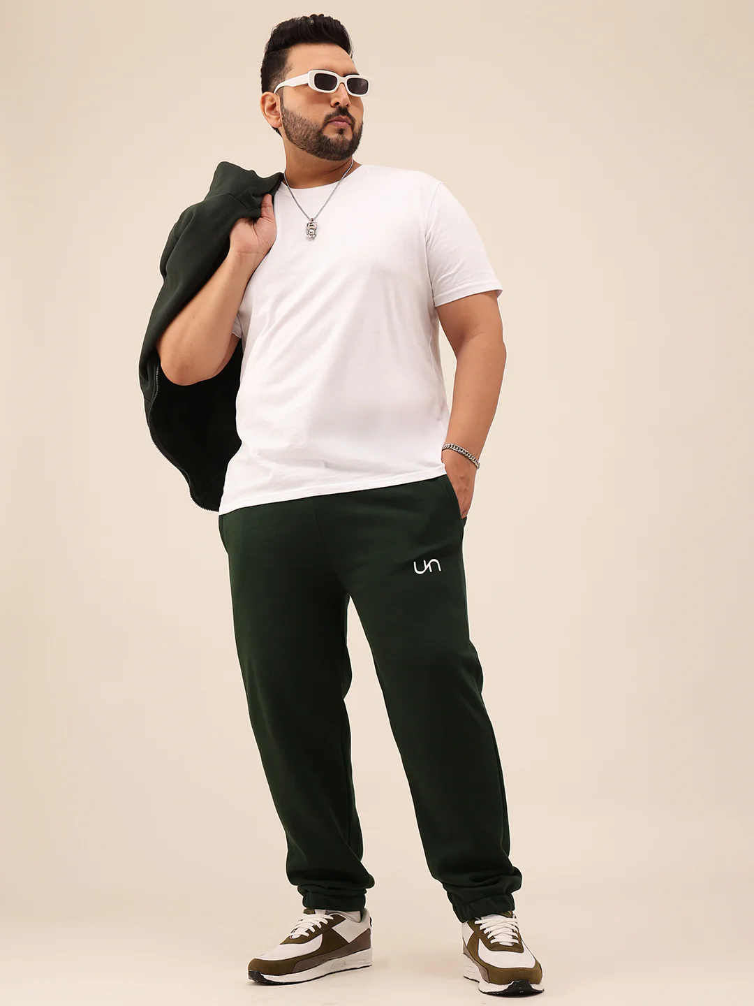 Solid SweatPants Relaxed Fit - Image 5